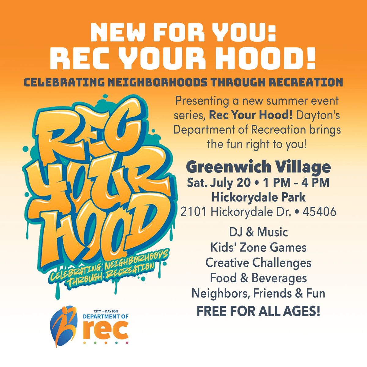 Rec Your Hood- Greenwich Village