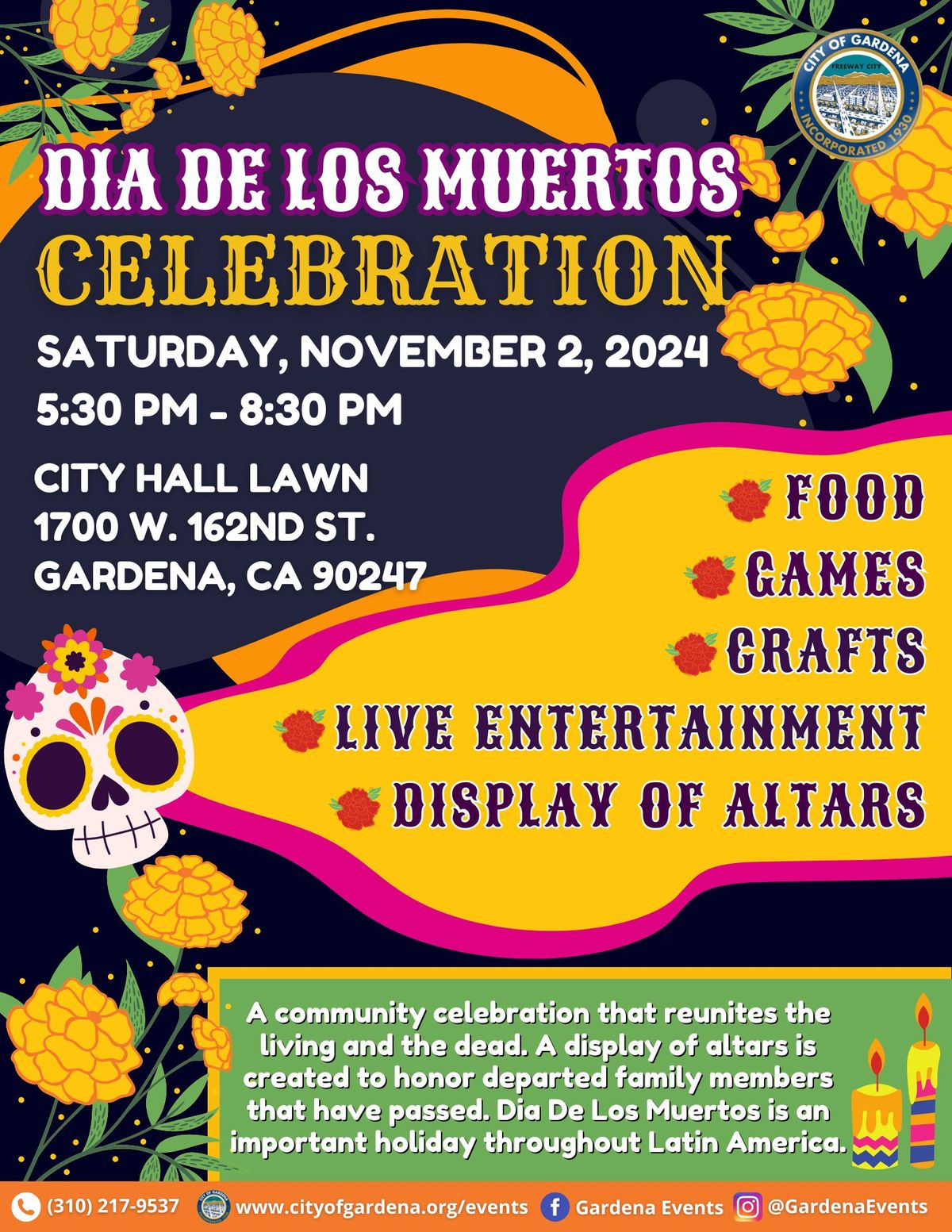 Dia de Los Muertos Celebration