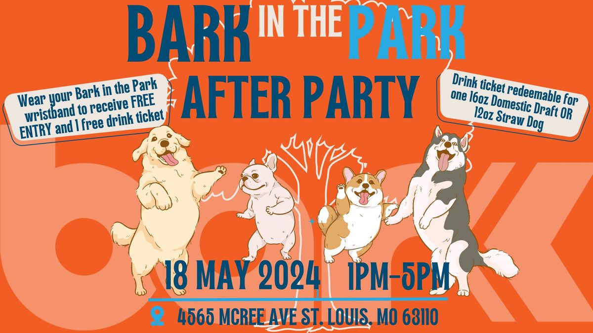 Bark in the Park After Party