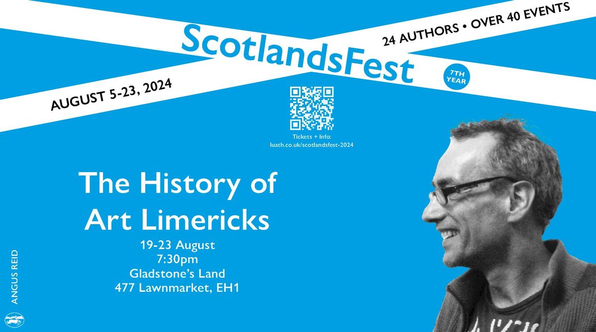 ScotlandsFest: The History of Art in 100 Limericks \u2013 Angus Reid