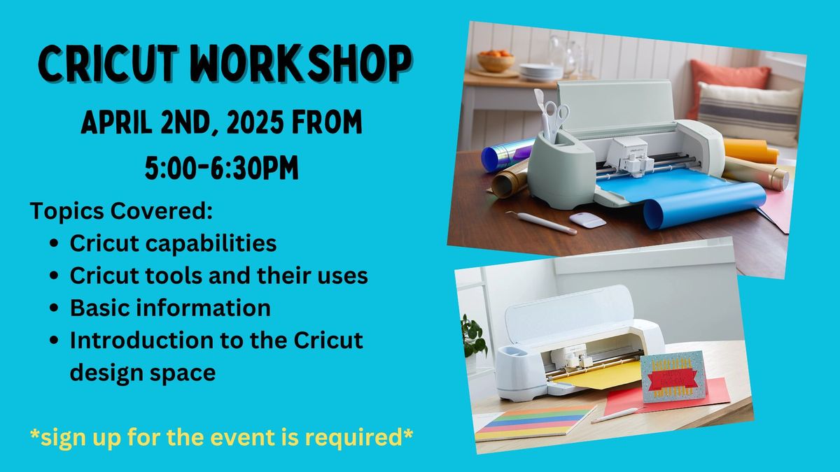 Cricut 101 Workshop