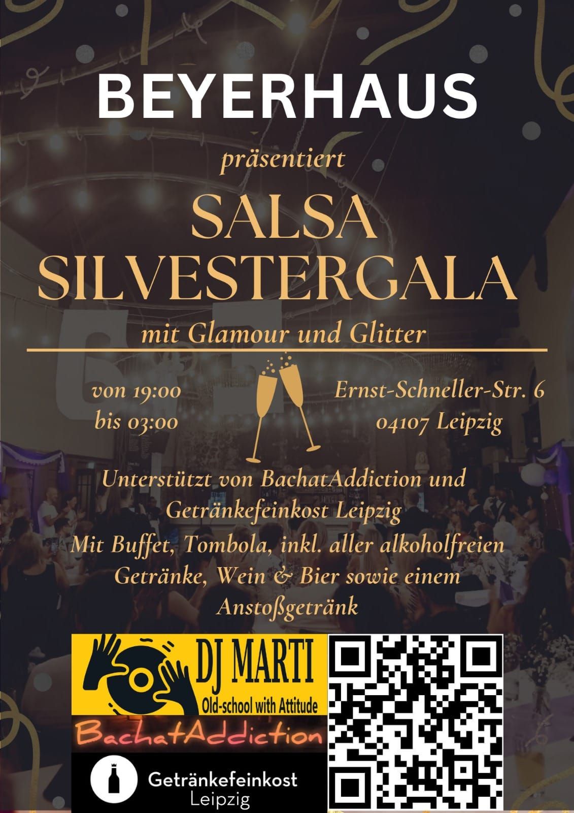 Salsa Silvester im Beyerhaus 