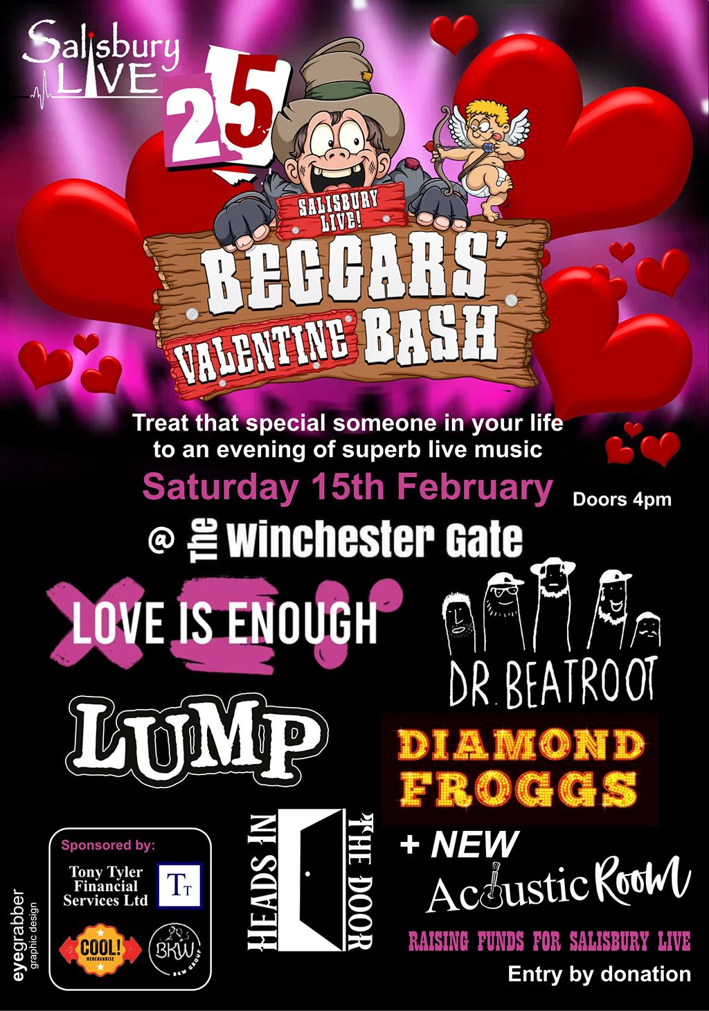 The Valentine Beggars Bash at the Winchester Gate