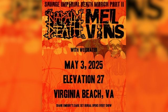 Napalm Death & Melvins at Elevation 27