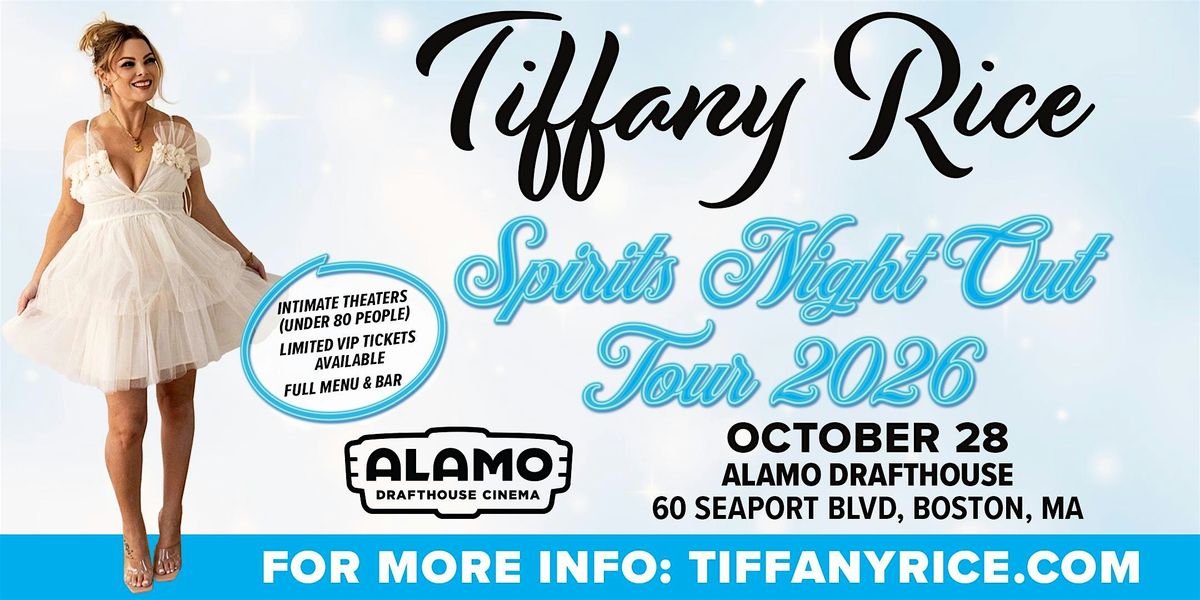 Tiffany Rice Presents Spirits Night Out Tour