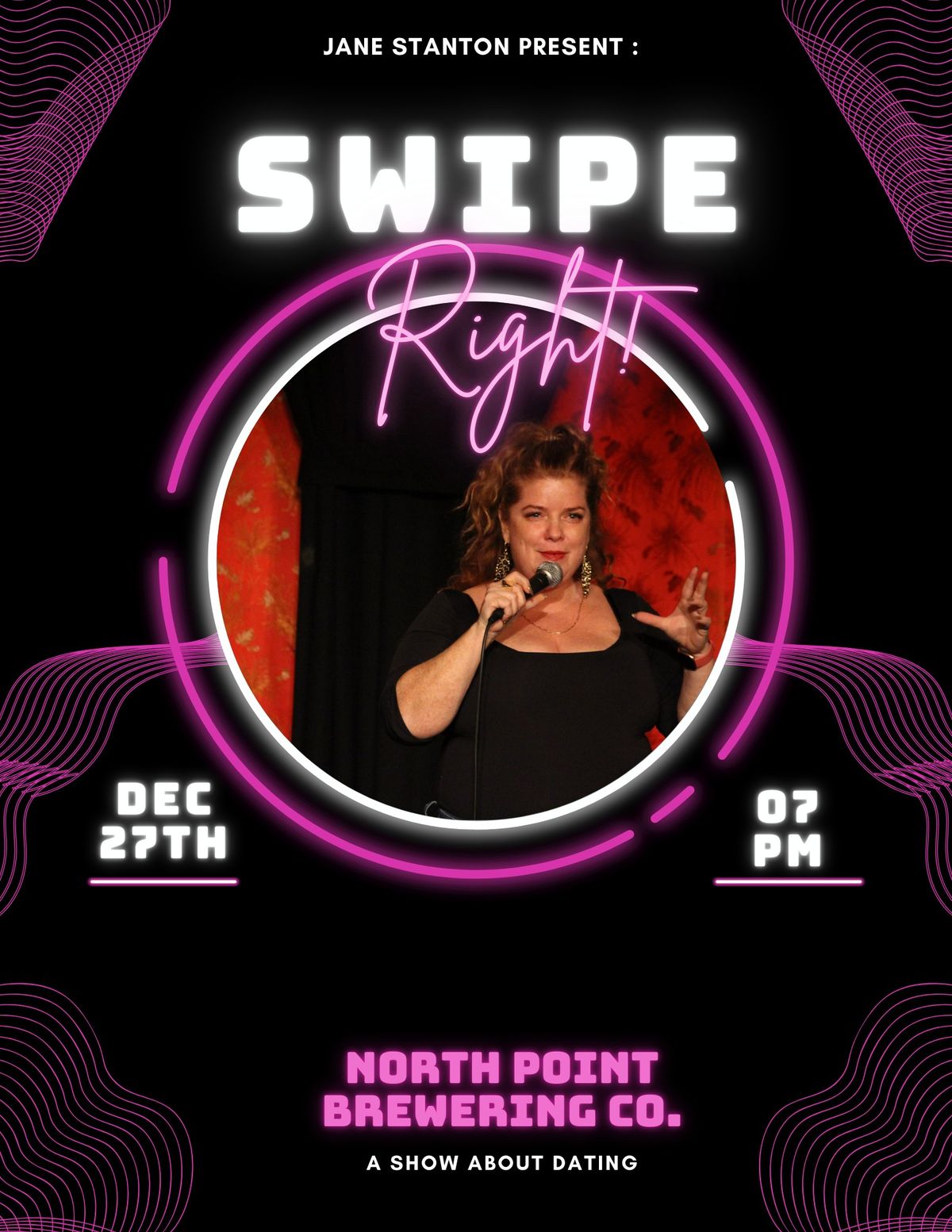 Swipe Right, a Comedy Show about Dating - Friday December 27th