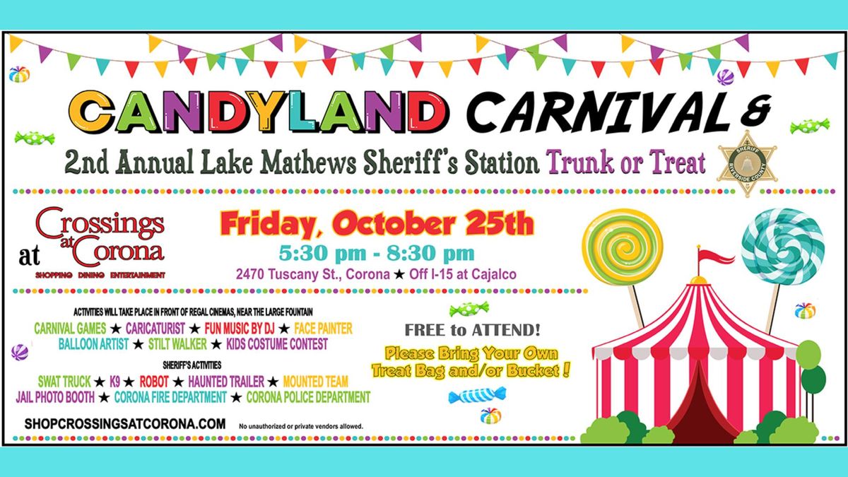 Carnival & Trunk or Treat at Crossings at Corona