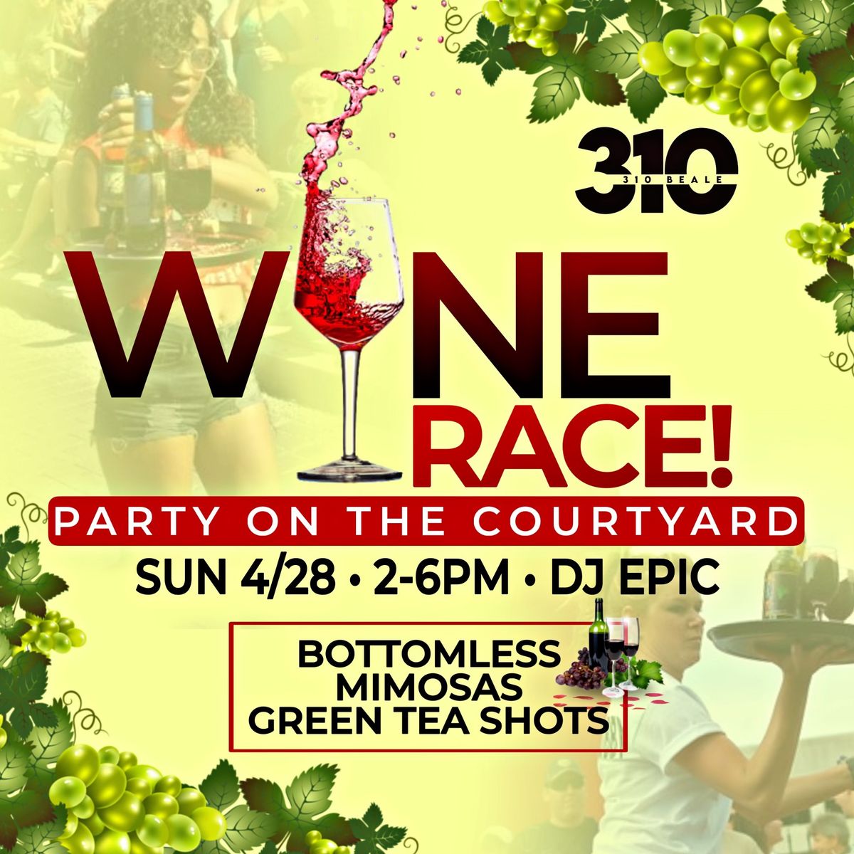Wine Race Day Party