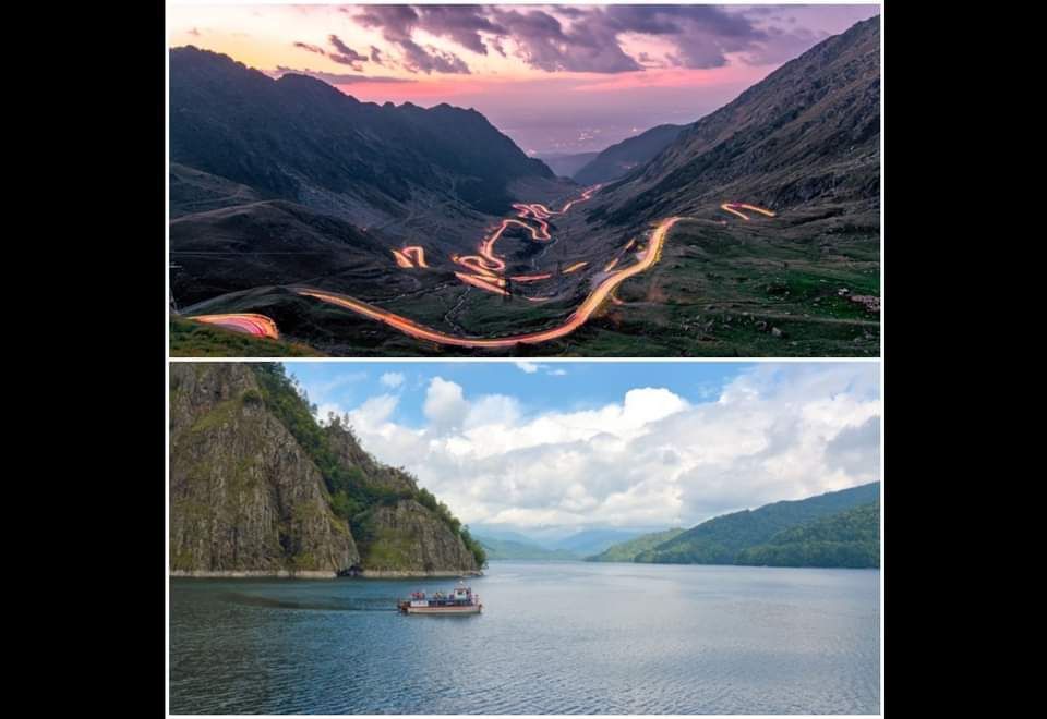 Cu vaporasul pe Lacul Vidraru, Transfagarasan, Balea Lac