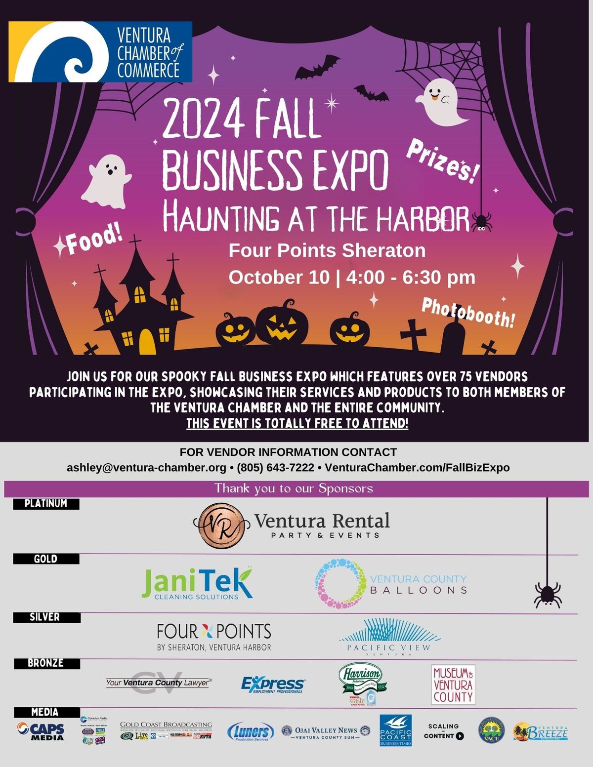 2024 Fall Business Expo - Haunting at the Harbor