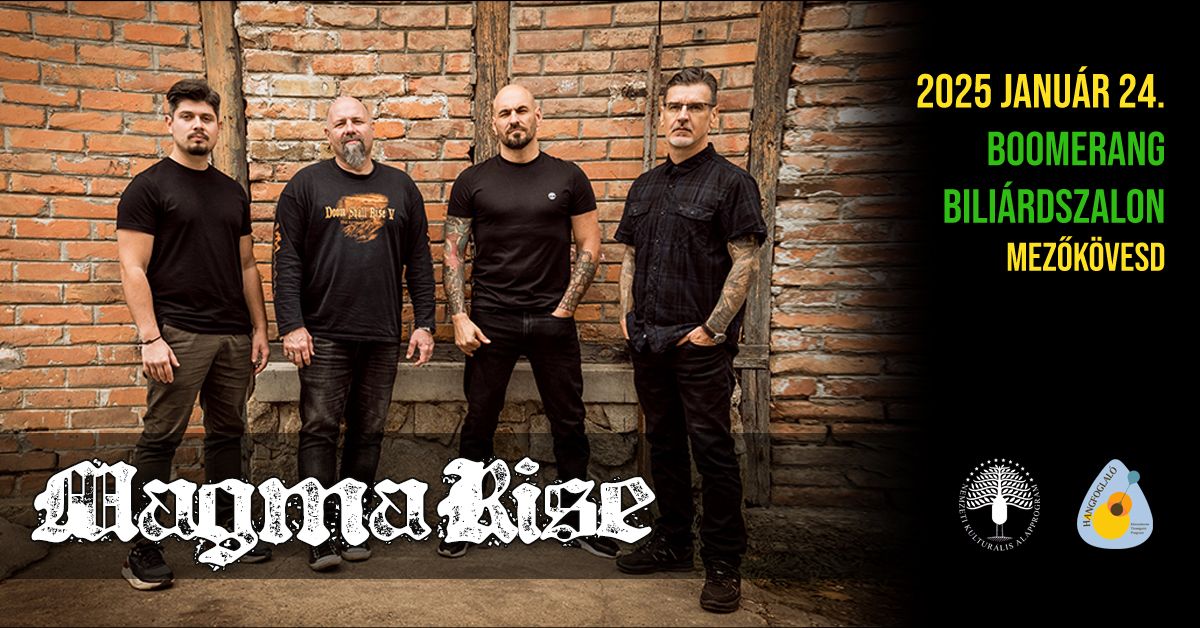 Magma rise koncert - vend\u00e9g: CELIA