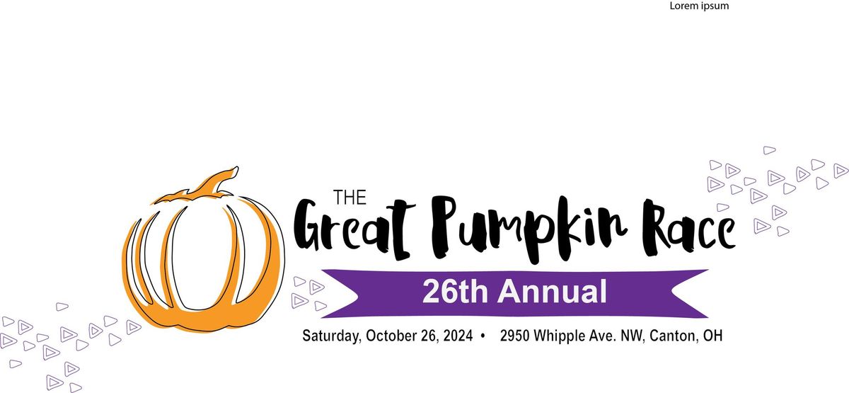 26th Annual Great Pumpkin Race