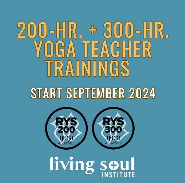 YOGA TEACHER TRAININGS START SEPTEMBER 2024