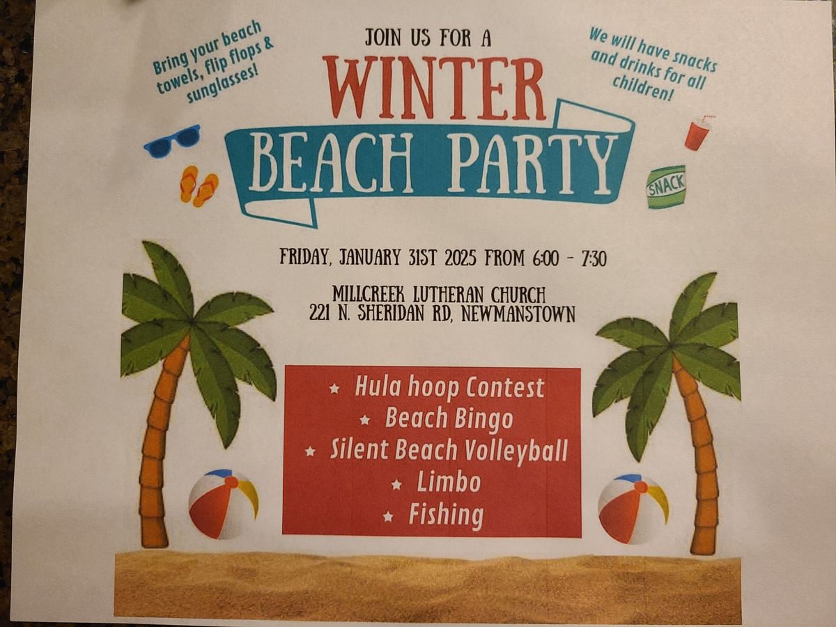 Winter Beach Party