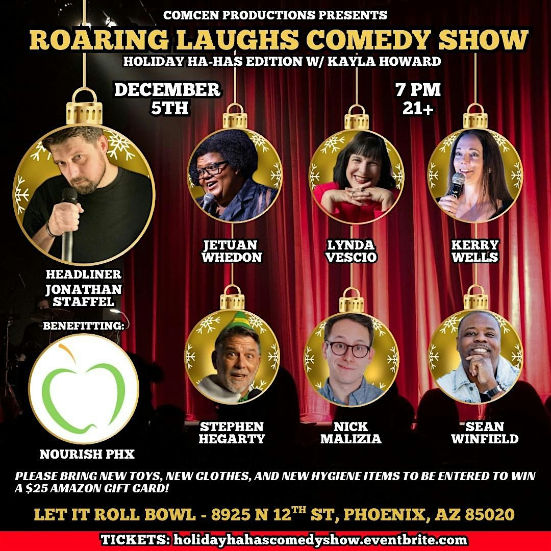 Roaring Laughs Comedy Show: Holiday Ha-Has Edition