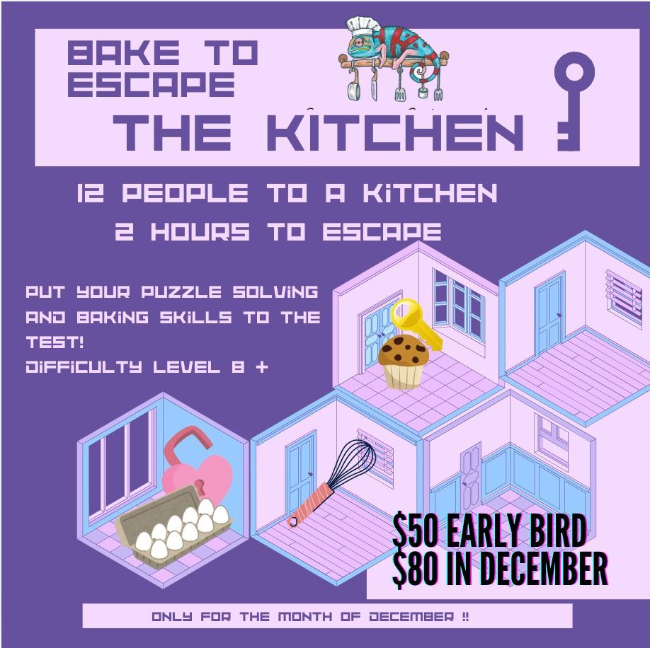 Bake to Escape: A Holiday Kitchen Adventure