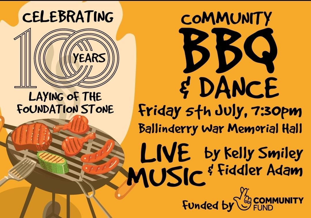Community BBQ & Dance - Celebrating 100 Years of the Laying of the Foundation Stone