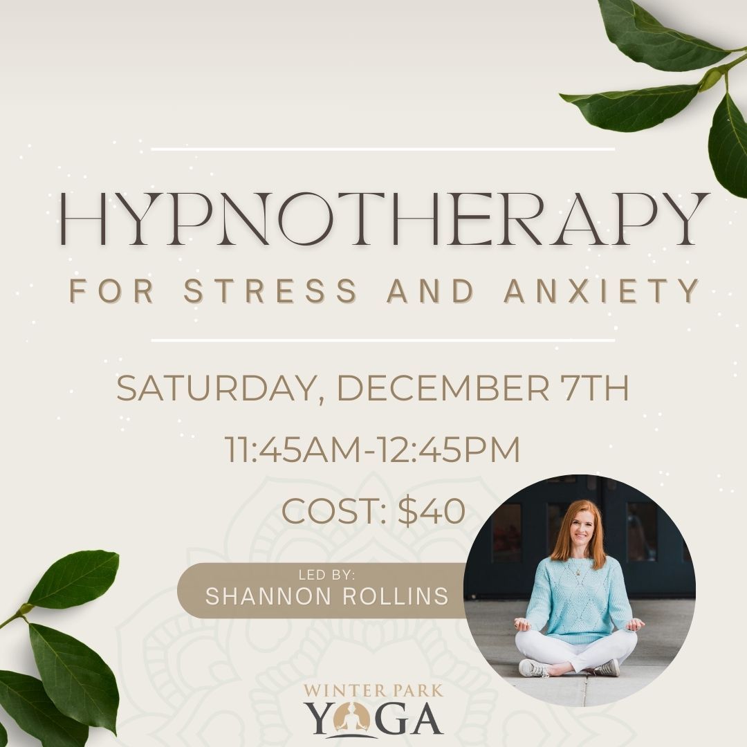 Holiday Stress & Anxiety Relief: Group Hypnosis Session