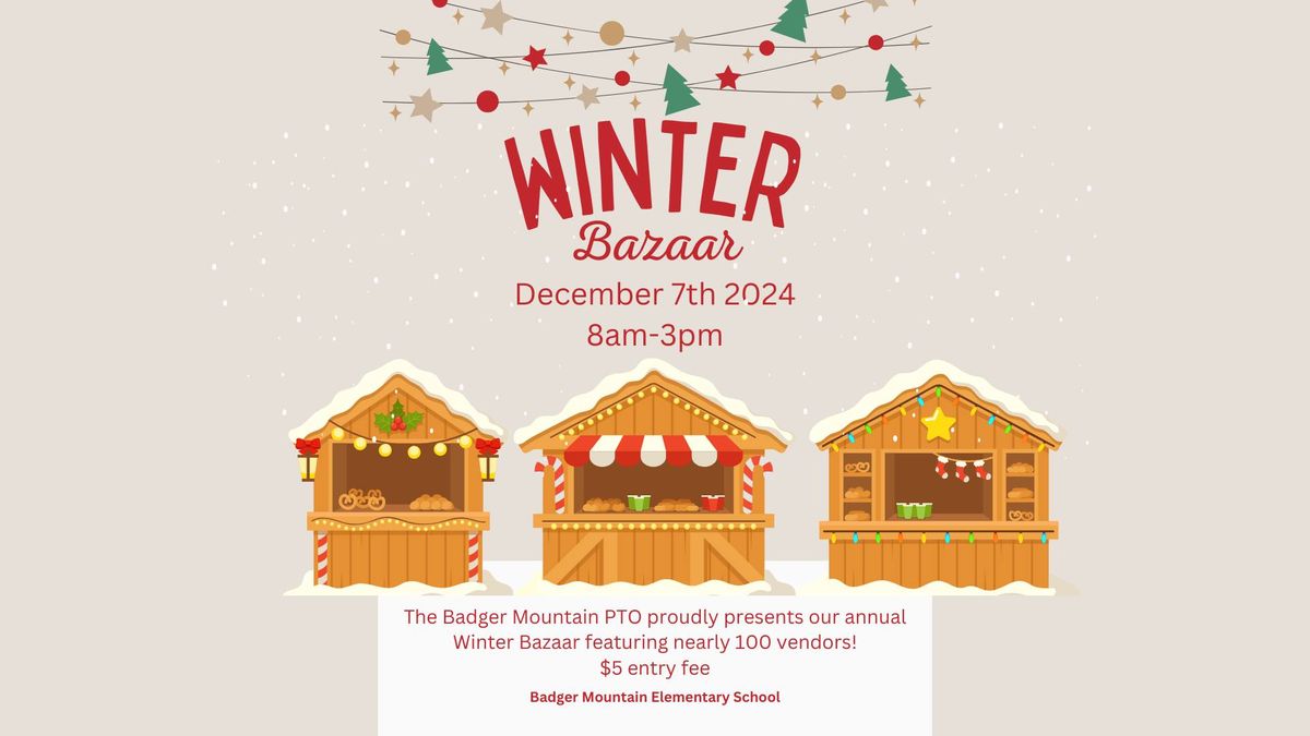 Badger Mountain Winter Bazaar