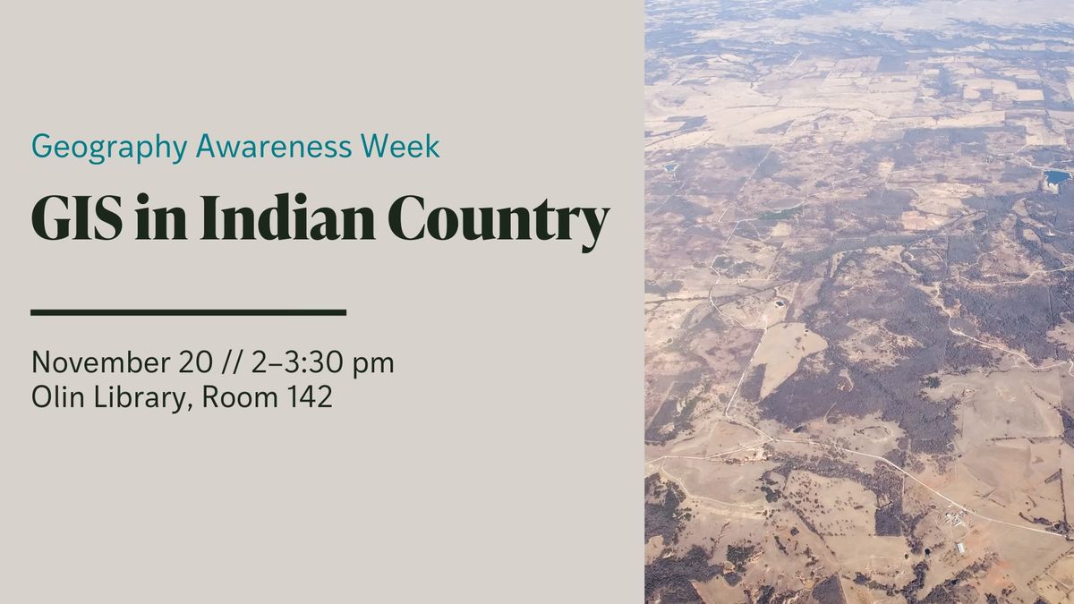 GIS in Indian Country