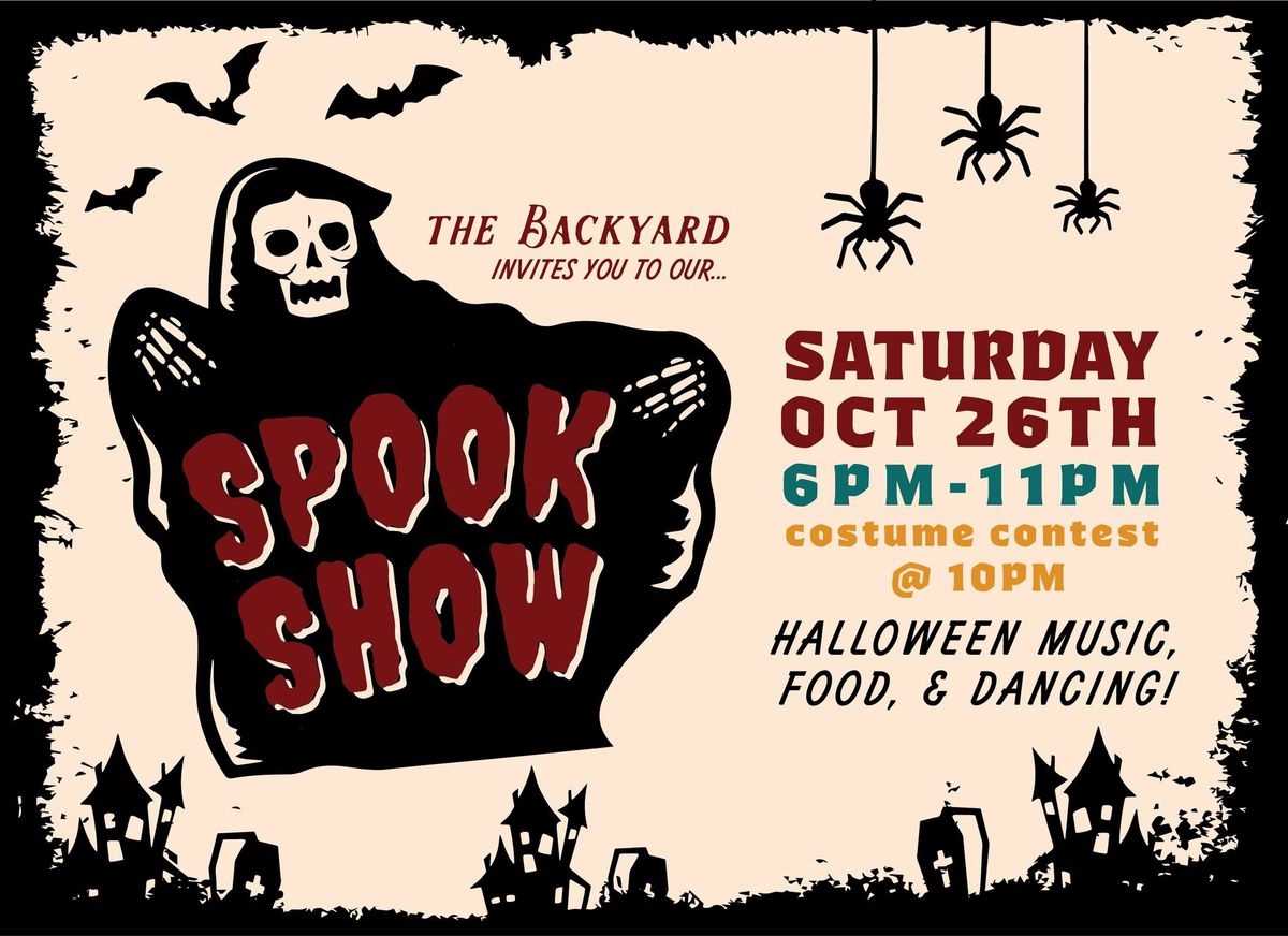 Spook Show at The Backyard