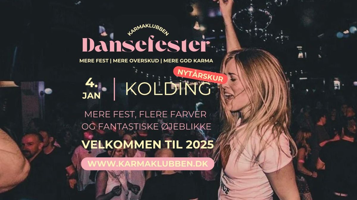 KOLDING \u2022 Nyt\u00e5rskur \/\/ Dansefest \u2022 L\u00f8rdag 4. januar