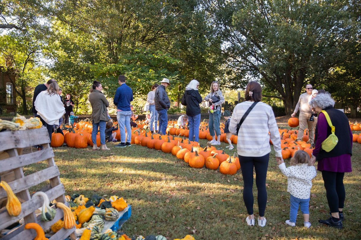 Pumpkin Patch at Oakland Cemetery