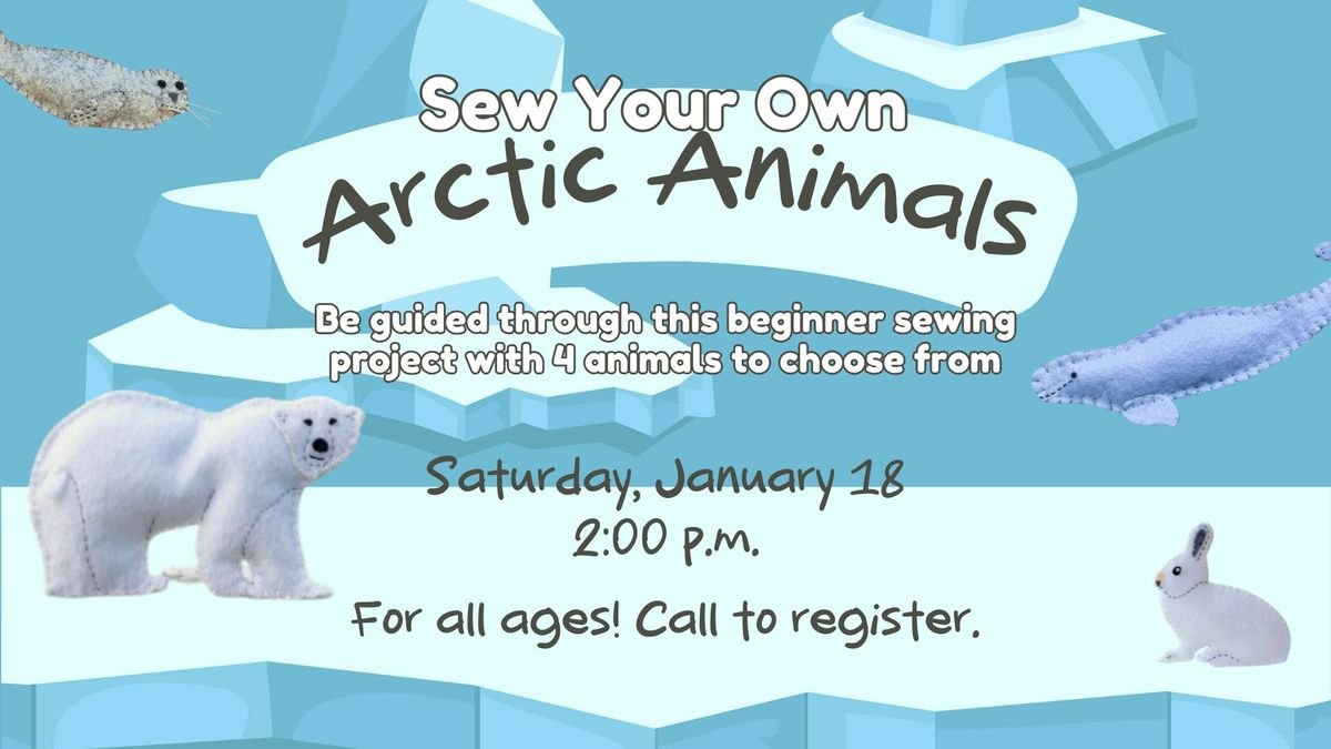 Sew Your Own Arctic Animals