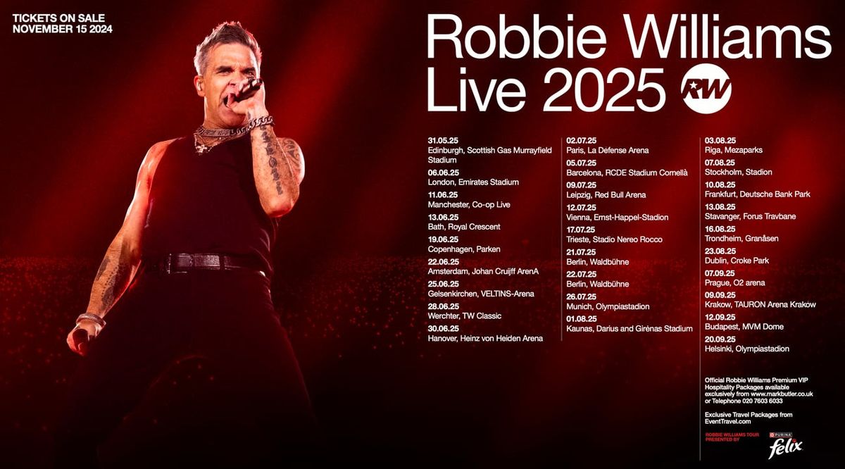 Robbie Williams Gelsenkirchen Tickets