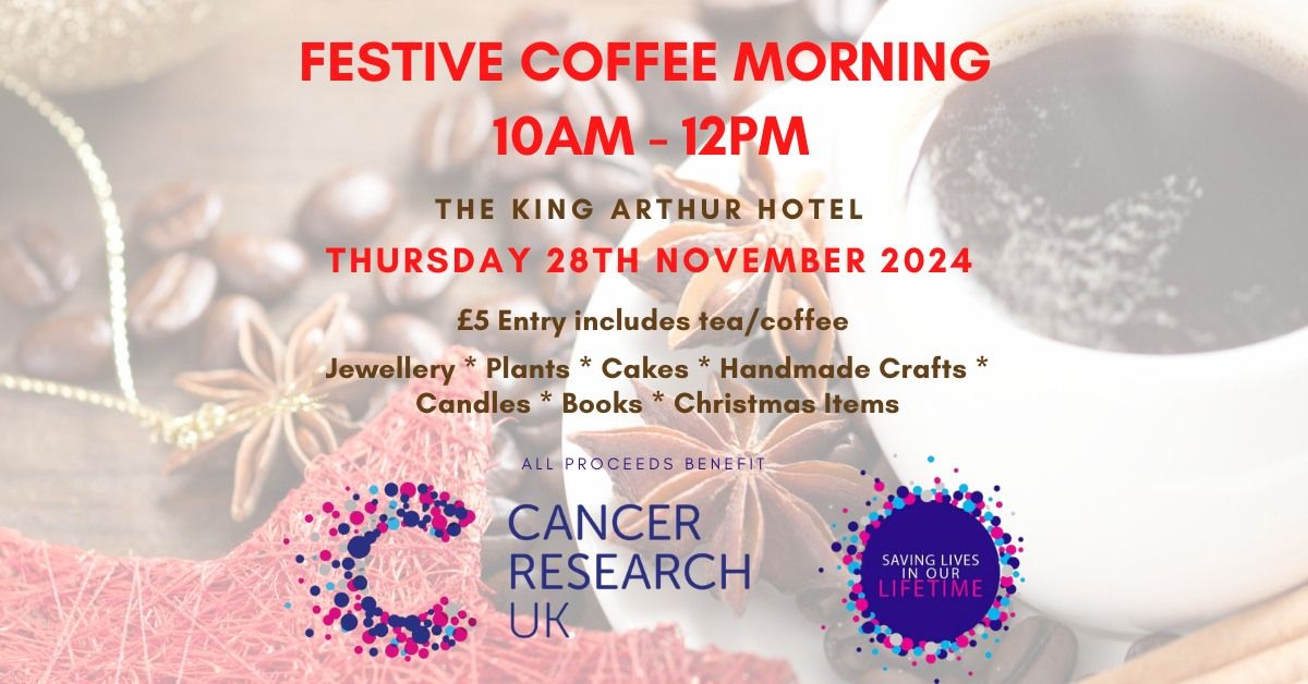 Cancer Reasearch Coffee Morning 