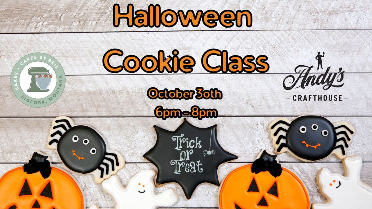 Halloween Cookie Class 