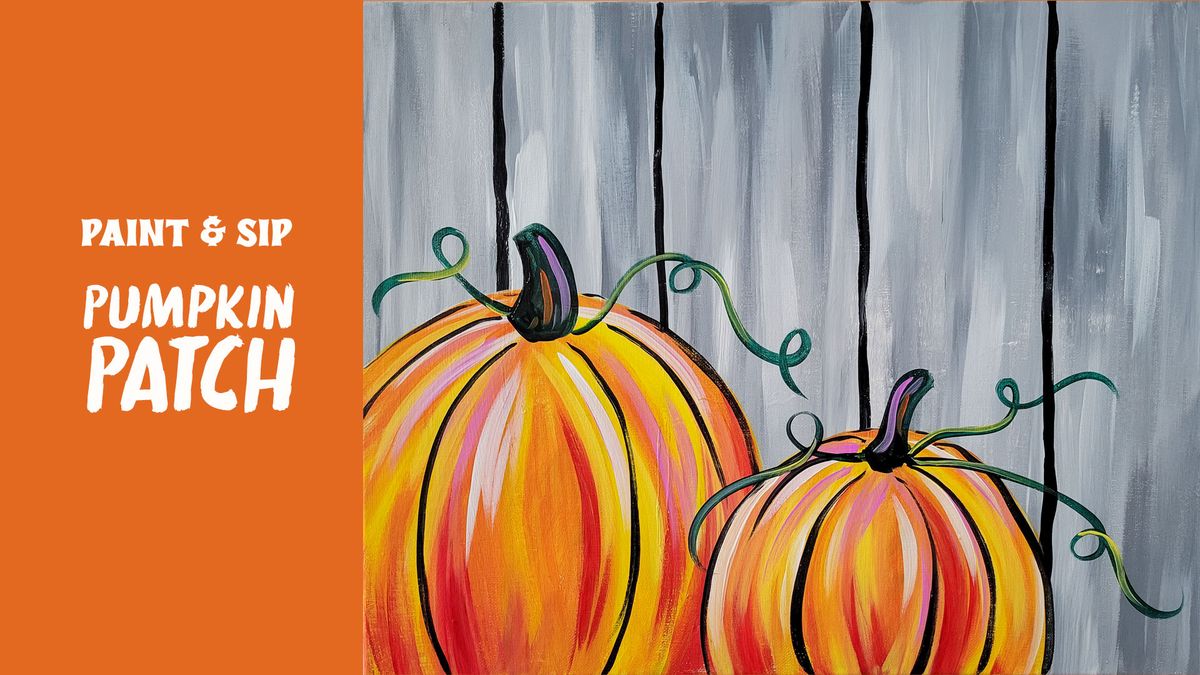 "Pumpkin Patch" Paint & Sip: Blue Ridge Brushes