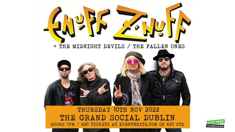 Enuff Z'Nuff live at The Grand Social Dublin 10\/11\/22