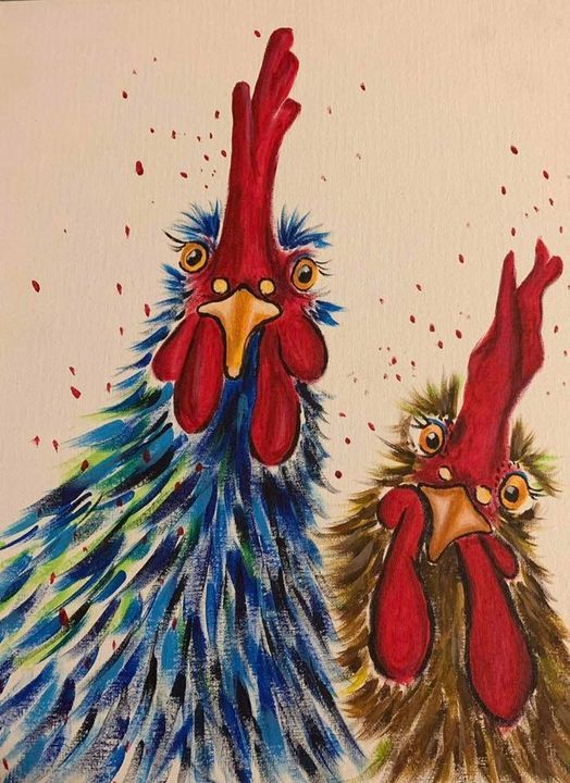 Crazy hens