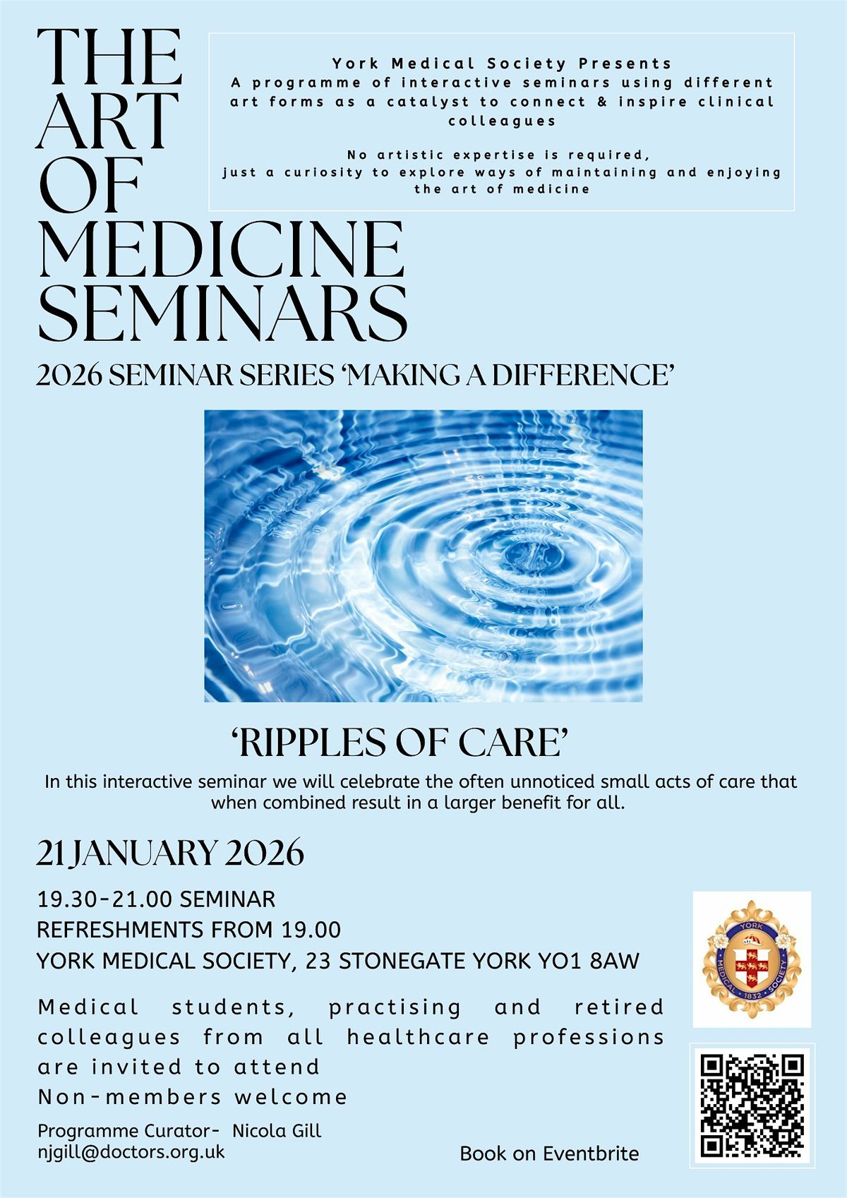 The Art of Medicine Seminars - Ripples of Care