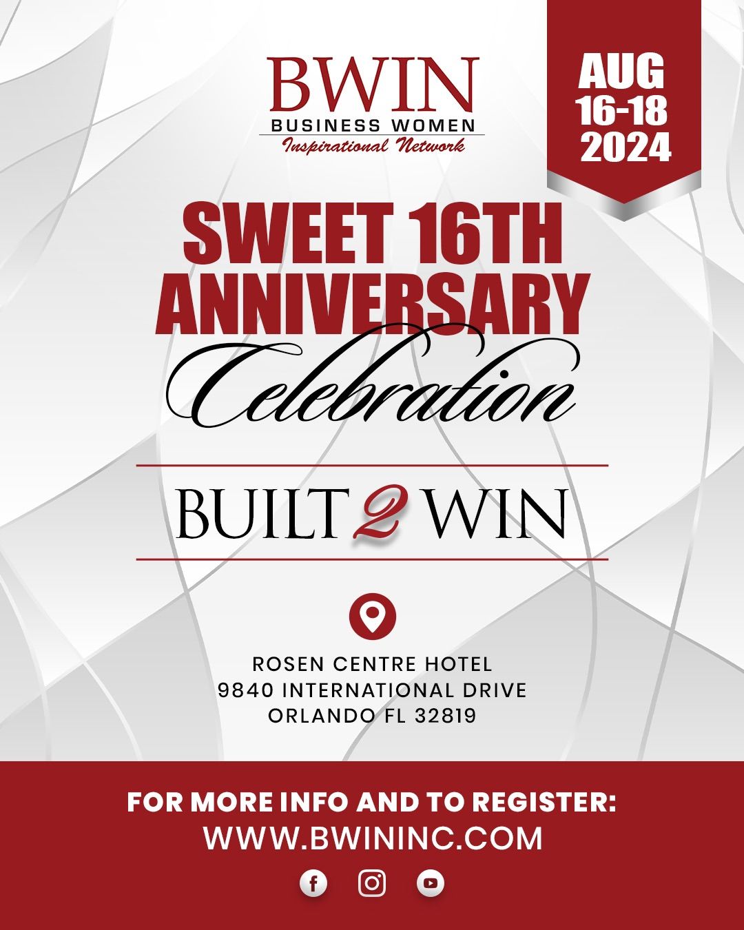 BWIN's Sweet 16th Anniversary Celebration