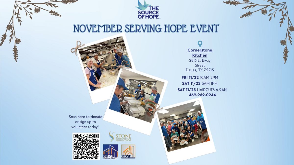 Serving Hope - November 2024