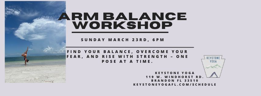 Arm Balance Workshop