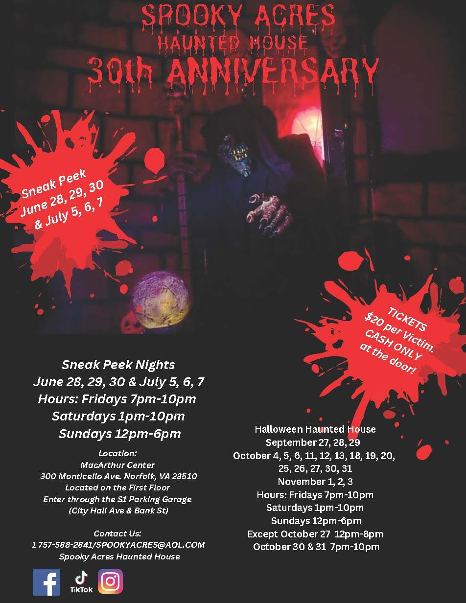 Spooky Acres Haunted House 30th Anniversary