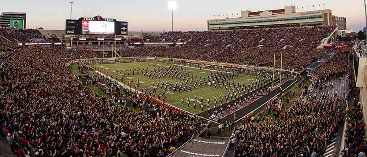 Houston Cougars at Texas Tech Red Raiders Football at Jones AT&T Stadium