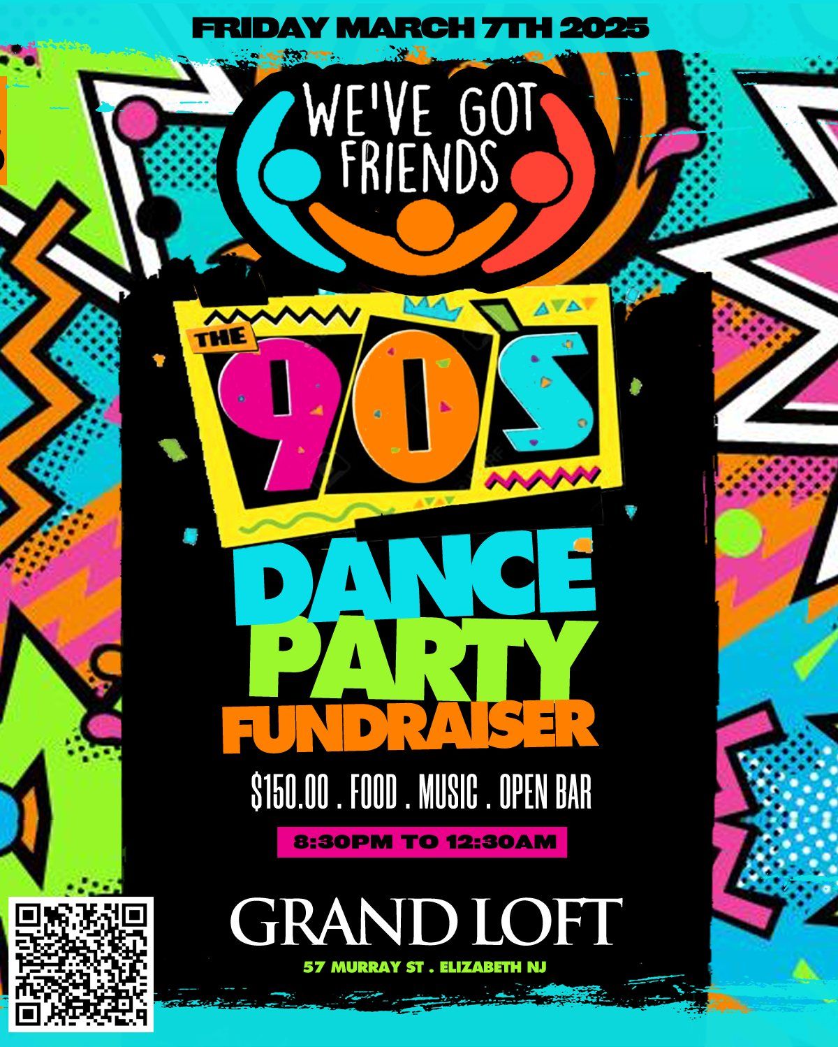 The 90s Dance Party Fundraiser!