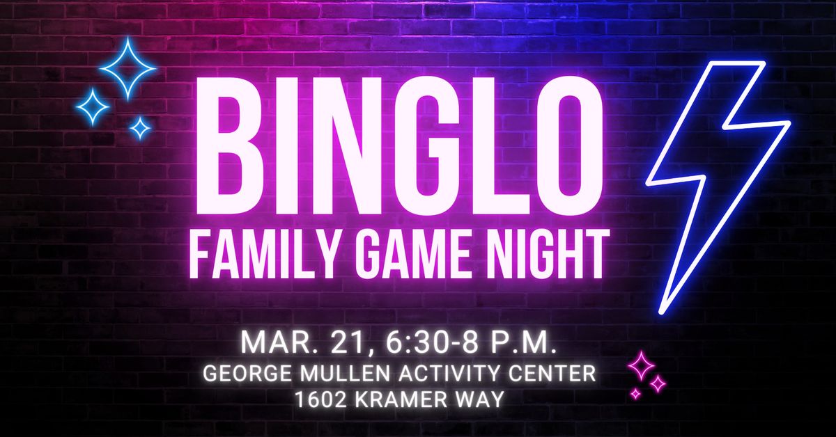 BINGLO - Family Game Night