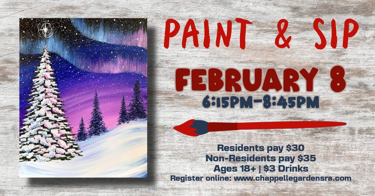 Paint & Sip - February