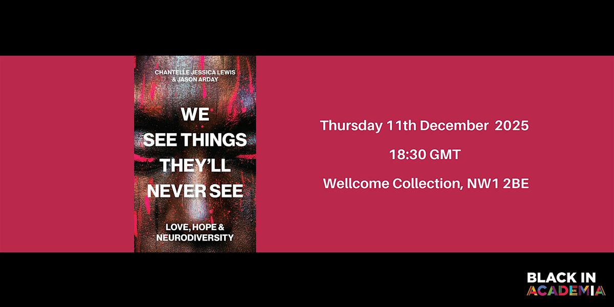We See Things They\u2019ll Never See: Love, Hope & Neurodiversity \u2013 Book Launch