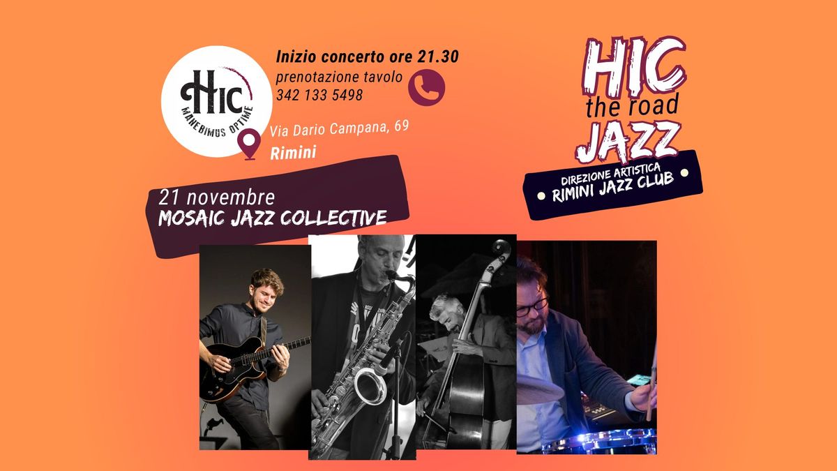 Mosaic Jazz Collective | HIC the road JAZZ