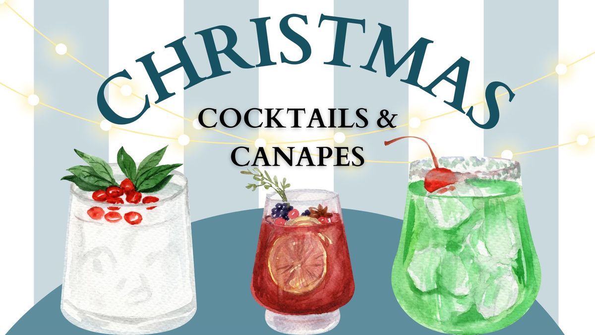 Christmas Cocktails & Canapes