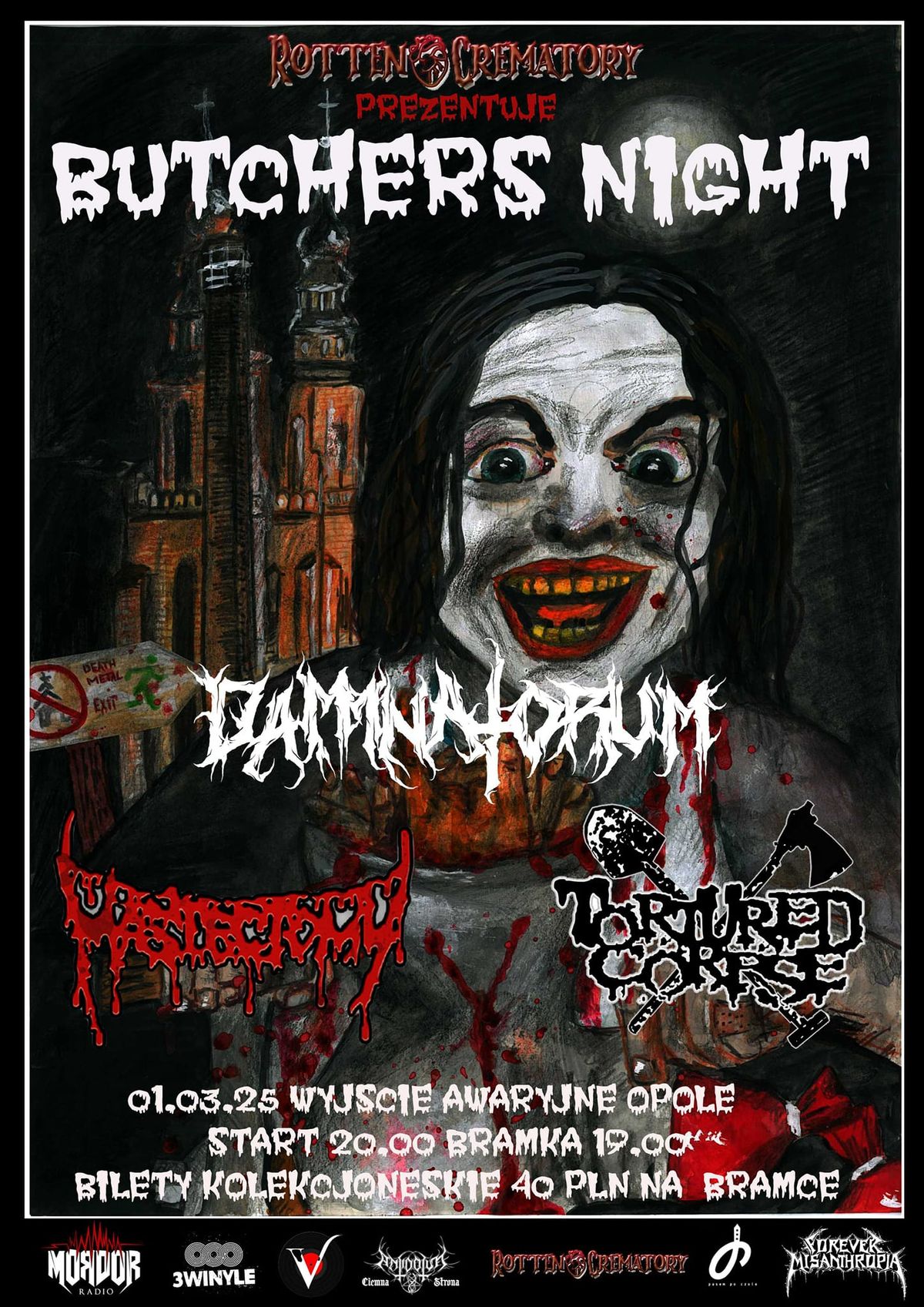 Butchers Night I : Dammnatorum\/Tortured Corpse\/Mastectomy 