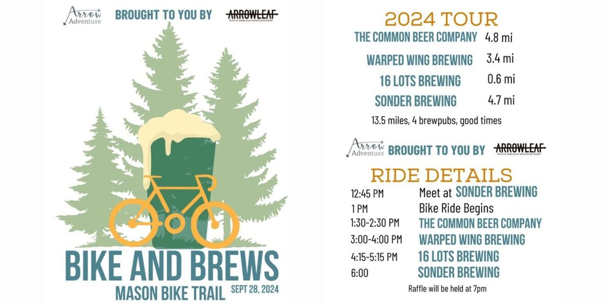 Bikes and Brews: Mason Bike Trail