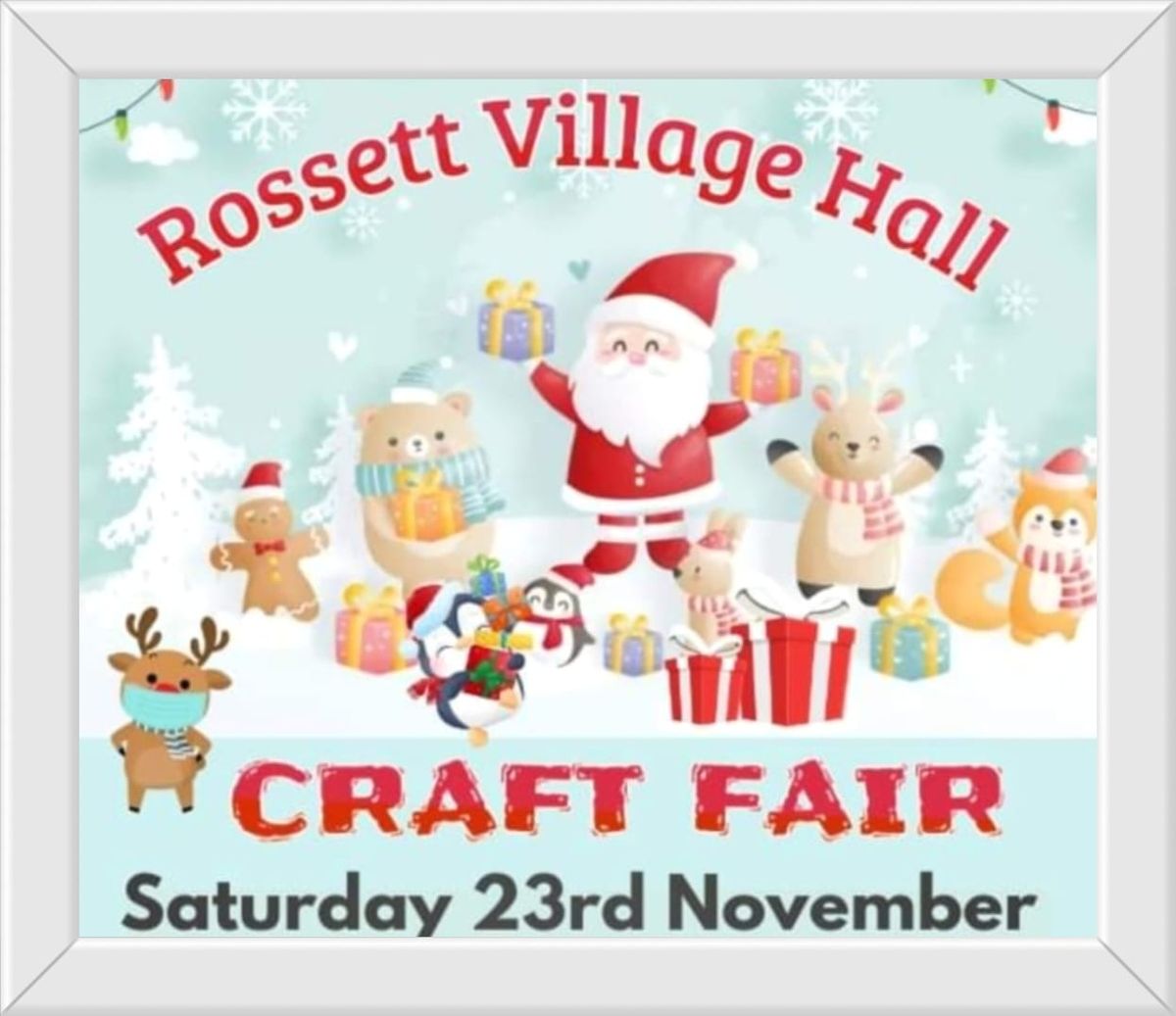 Rossett Village Hall Craft Fair