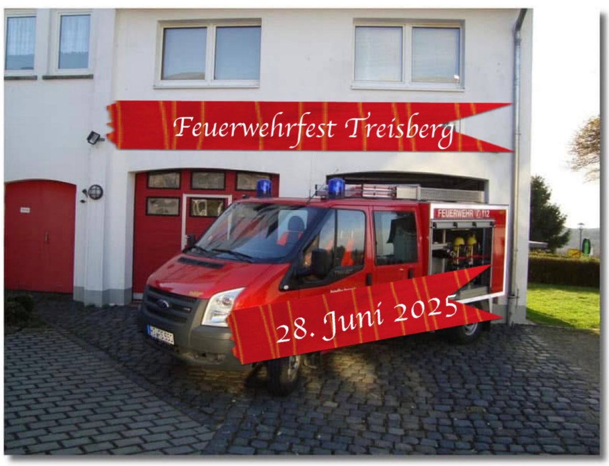 Feuerwehrfest Treisberg \ud83d\ude92\ud83e\udd73